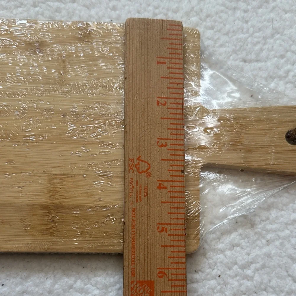 The Fruit Company Bamboo Cutting Board with Handle 10x5
